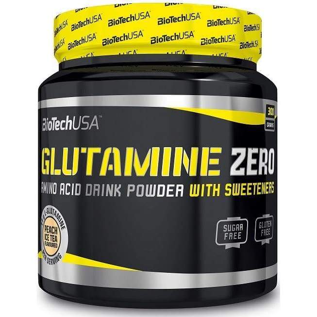 Glutamine Zero, Peach Ice Tea - 300 grams