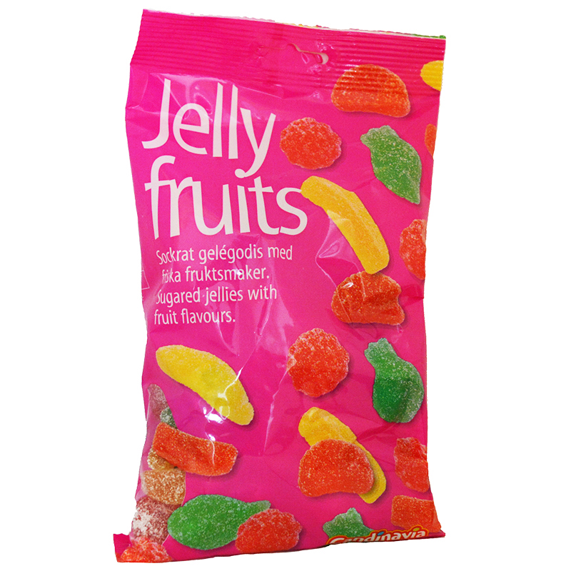 Godis "Jelly Fruits" 200g - 33% rabatt
