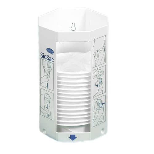 Dispenser för kräkpåse för 25st