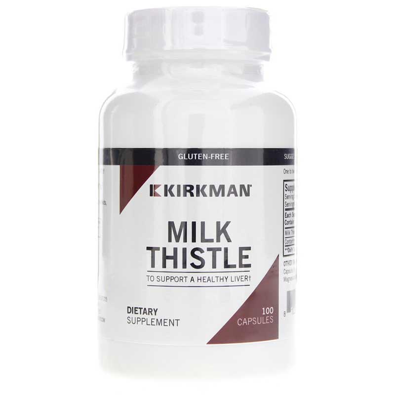 Kirkman Milk Thistle 100 Mg 100 Capsules