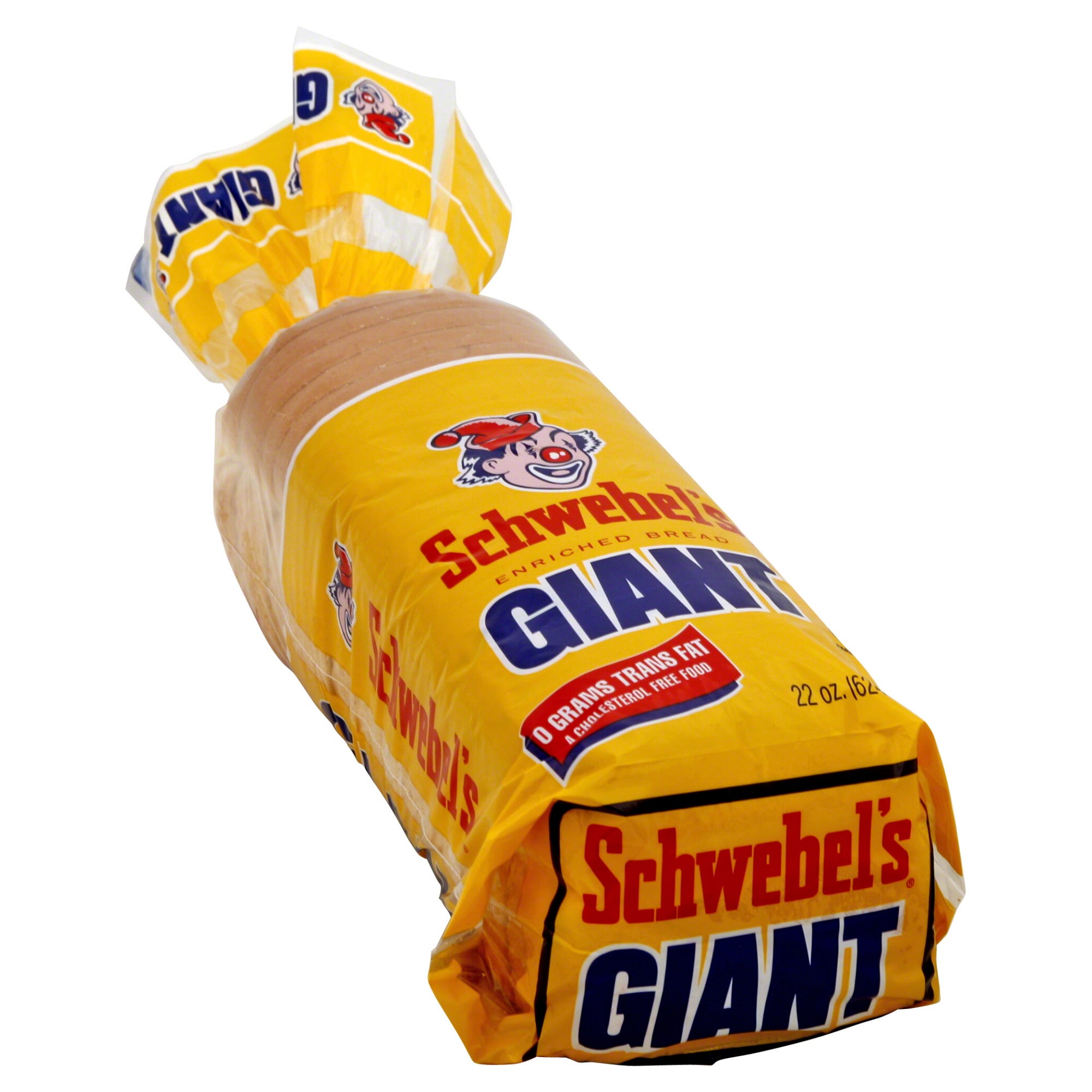 Schwebels Bread, Enriched, Giant - 22 oz