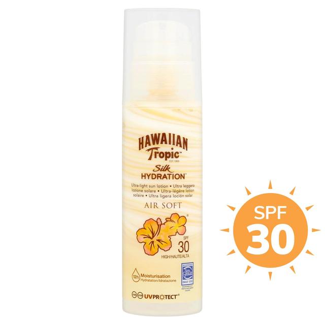 Hawaiian Tropic SPF 30 Silk Hydration Airsoft Sun Cream