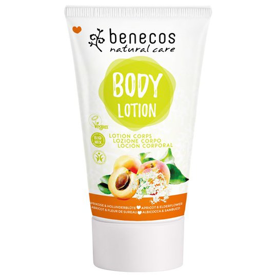 Benecos Natural Body Lotion Apricot & Elderflower, 150 ml