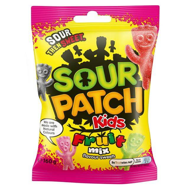 Sour Patch Kids Fruit Mix 160g
