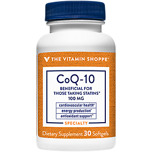 CoQ-10 - Supports Cardiovascular Health, Energy Production - 100 MG (30 Softgels)