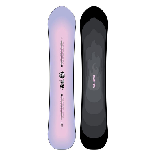 Buy Burton Misty Mountain Hop Snowboard Black 140 online Highlife.ie