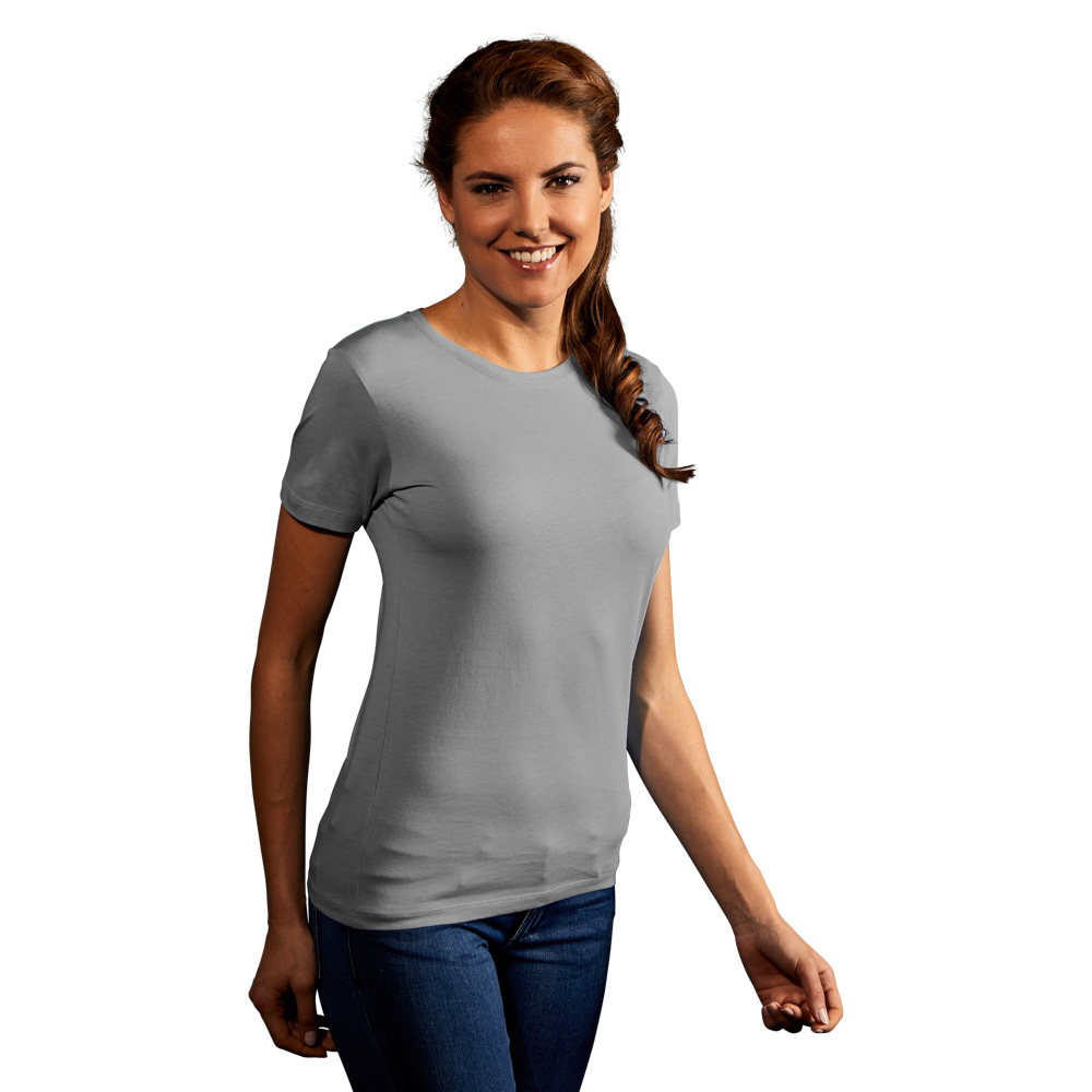 Premium T-Shirt Damen, Grau, XL