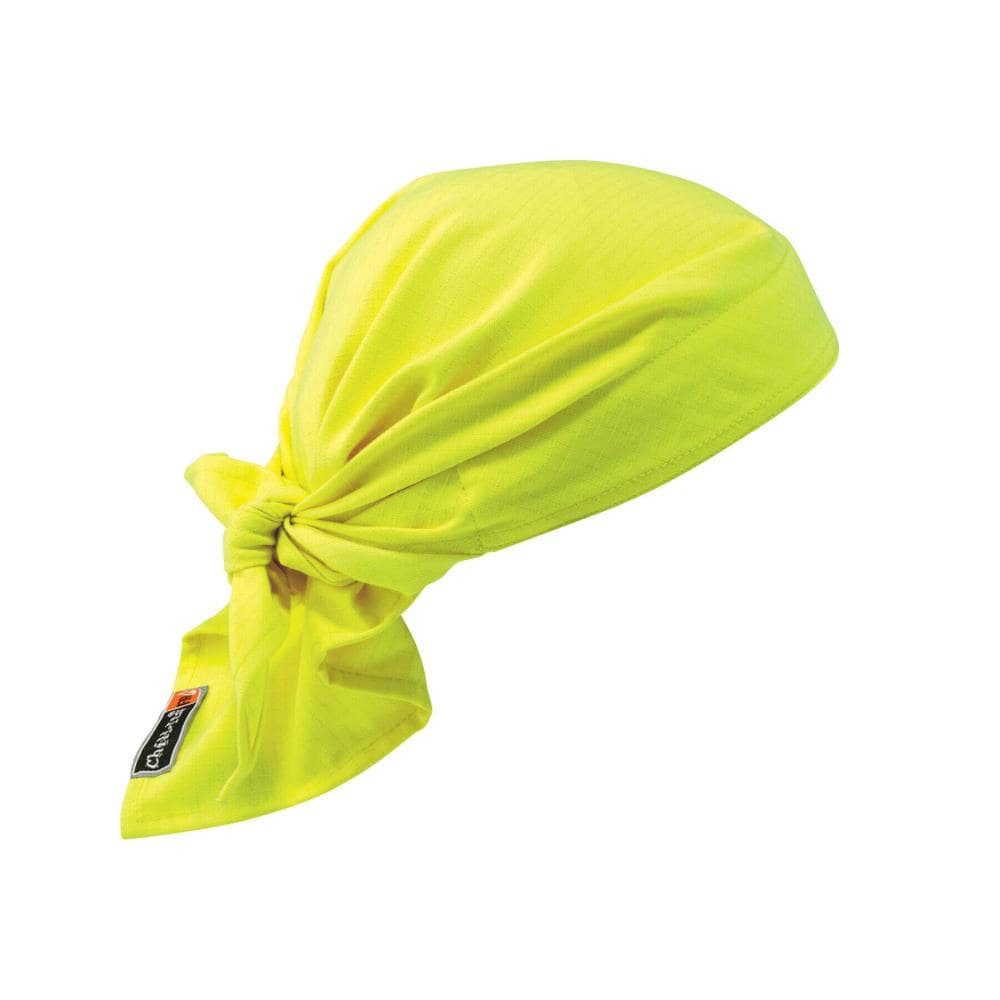 Chill-Its Lime Modacrylic Cotton Blend Cooling Hat in Green | 12621