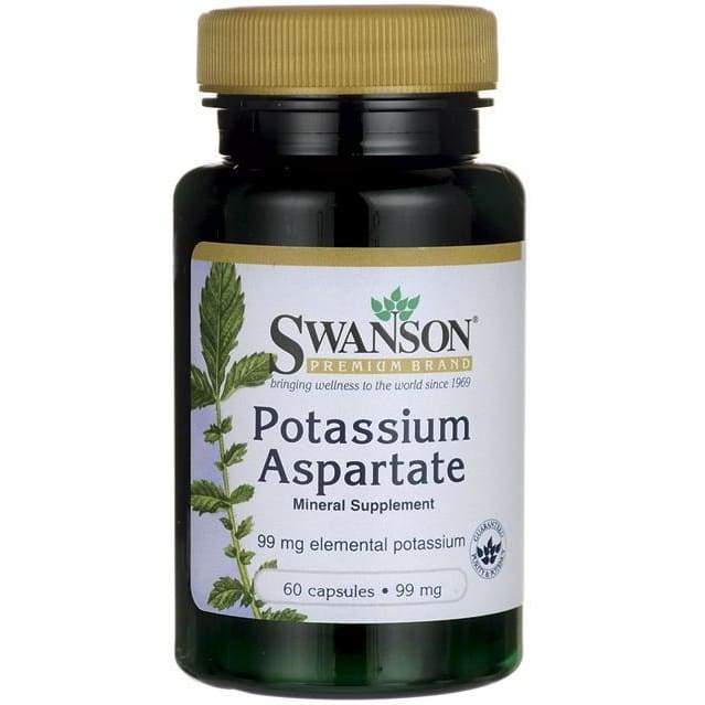 Potassium Aspartate, 99mg - 60 caps