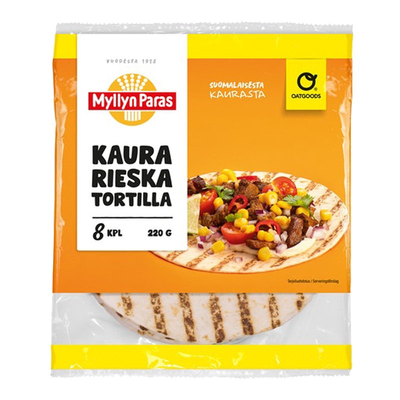 Osta Kaura Rieska Tortilla - 20% alennus verkosta 