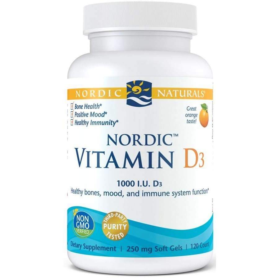 Nordic Vitamin D3, 1000 IU - 120 softgels