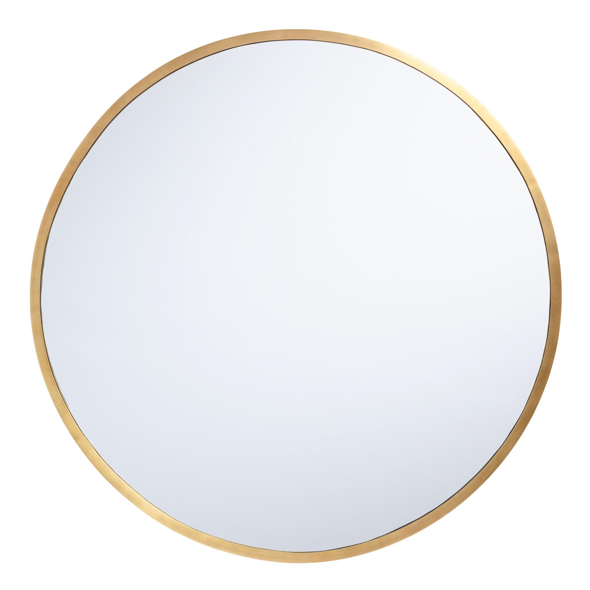Round Metal Sana Mirror by World Market