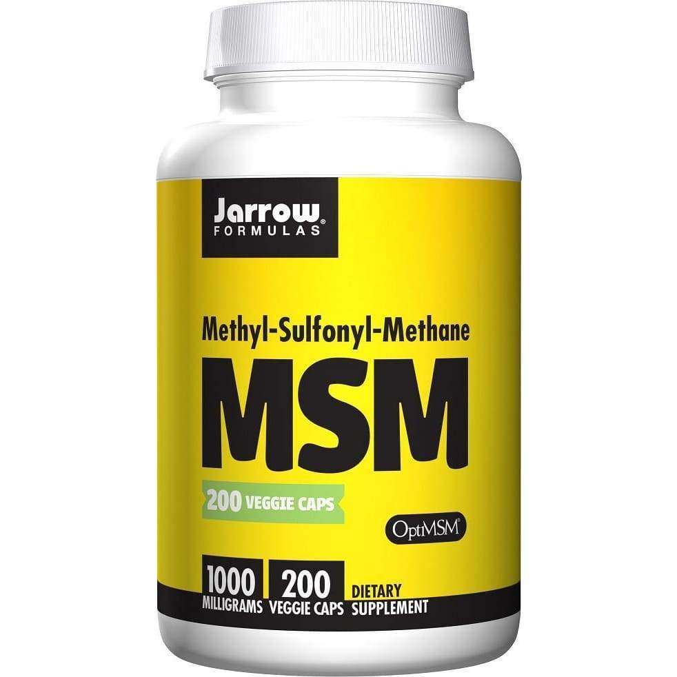 MSM (Methyl-Sulfonyl-Methane Sulfur), 1000mg - 200 vcaps