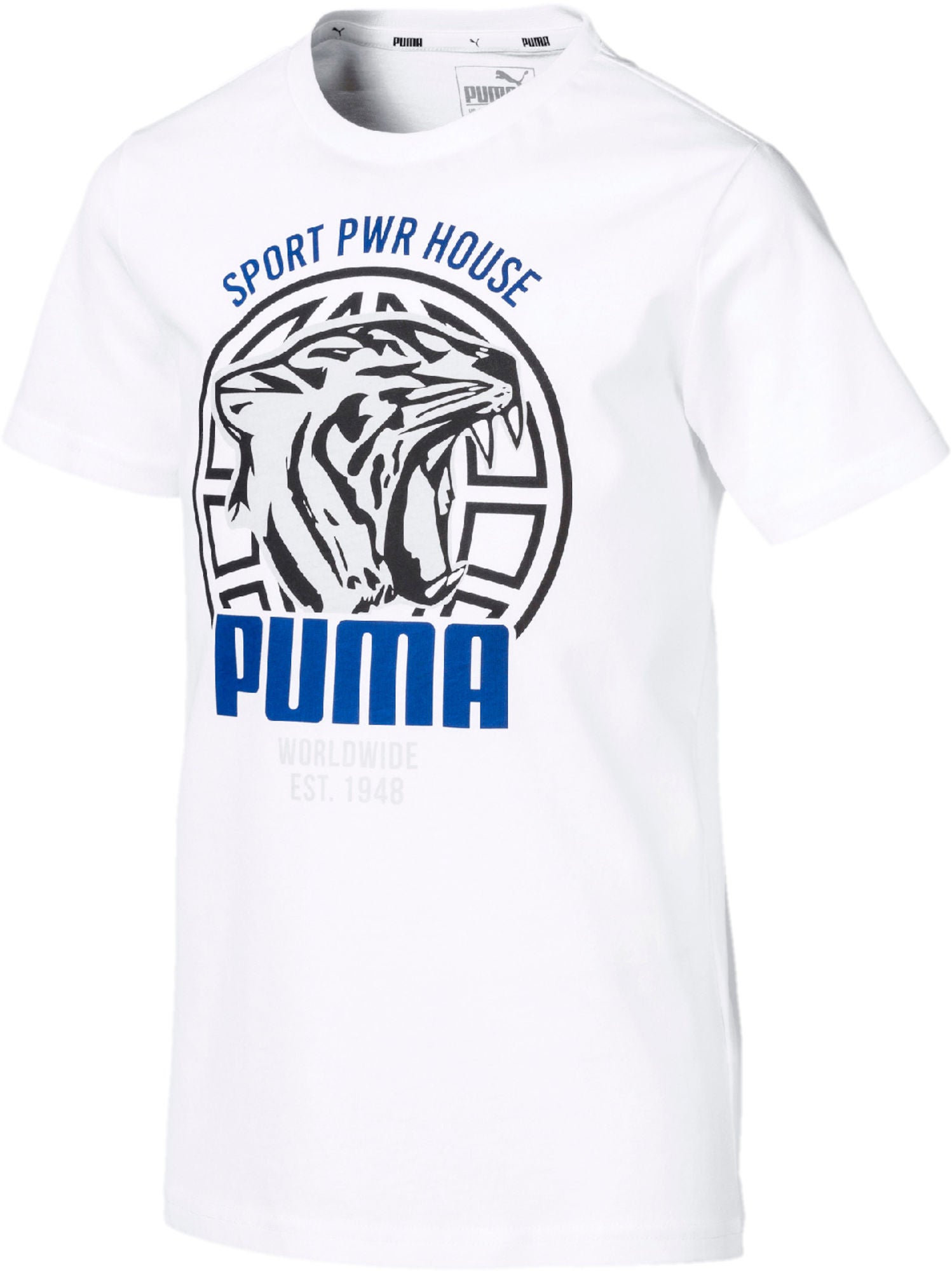 Puma Alpha Graphic T-Shirt, White 98