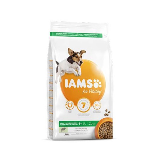 Iams for Vitality Dog Small & Medium Breed Lamm