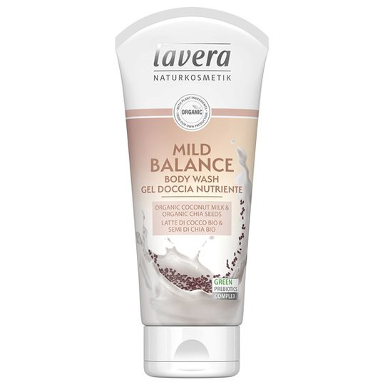 Lavera Mild Balance Body Wash, 200 ml