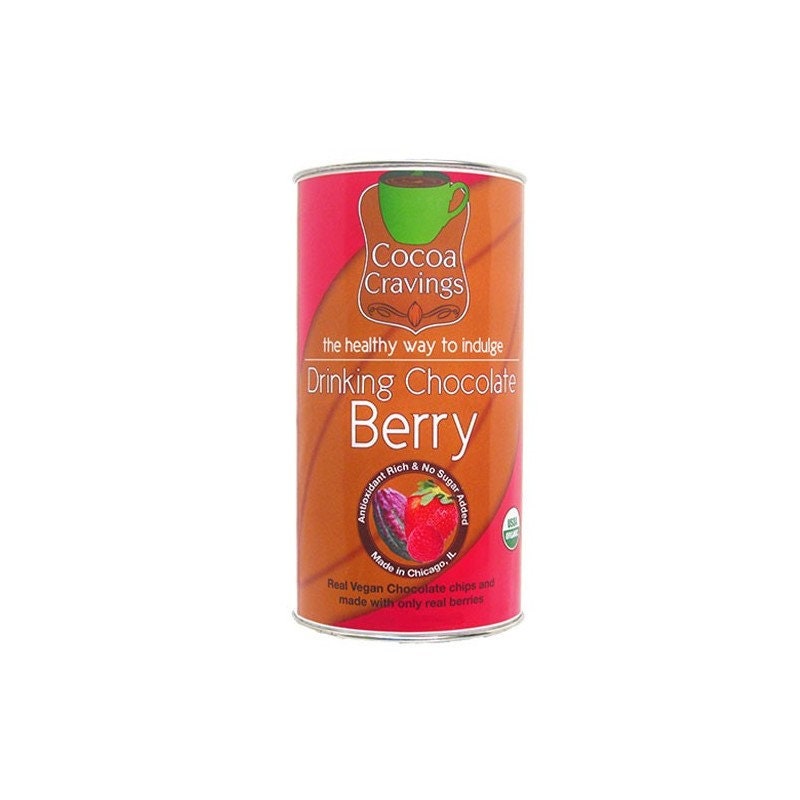 Hot Chocolate Mix Superfood Blend Of Amazon Cocoa & Berries. Vegan Friendly Delicious Winter Valentine Health Drink