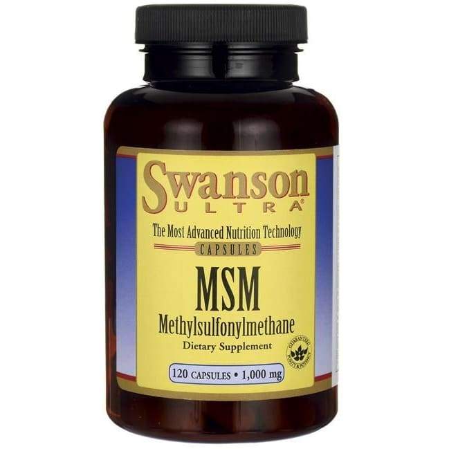 MSM Methylsulfonylmethane, 1000mg - 120 caps