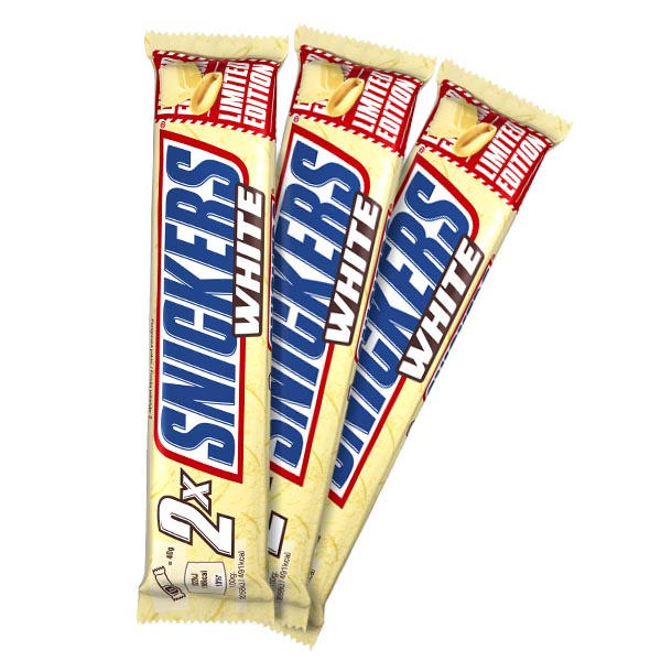 Snickers White Xtra 80g x 3 st