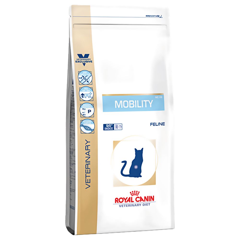 Royal Canin Veterinary Cat - Mobility MC 28 - Economy Pack: 2 x 2kg