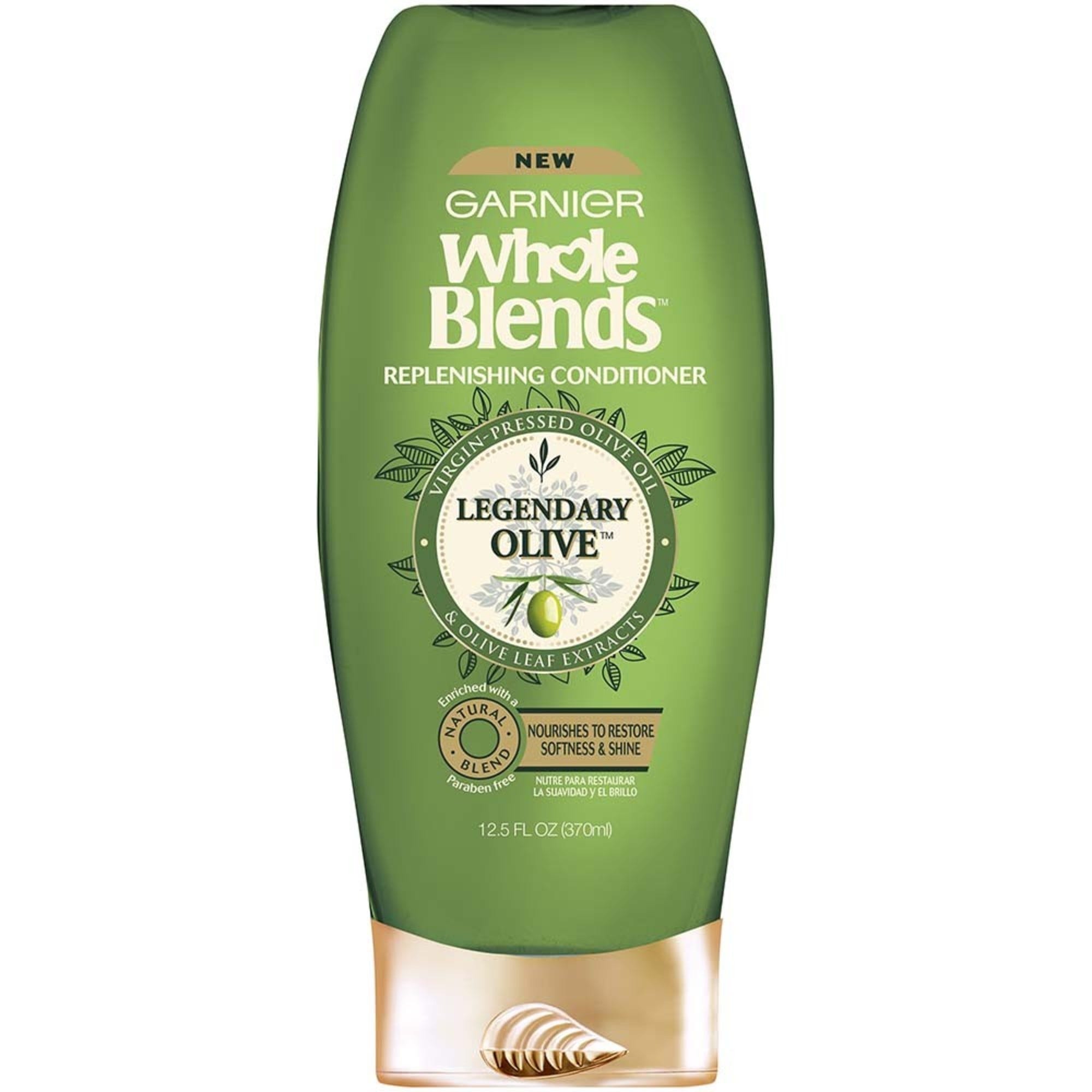 Whole Blends Replenishing Conditioner, Virgin-Pressed Olive Oil & Olive Leaf Extracts - 12.5 fl oz