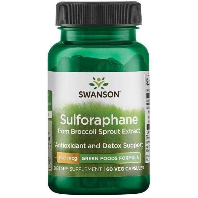 Sulforaphane from Broccoli Sprout Extract, 400mcg - 60 vcaps