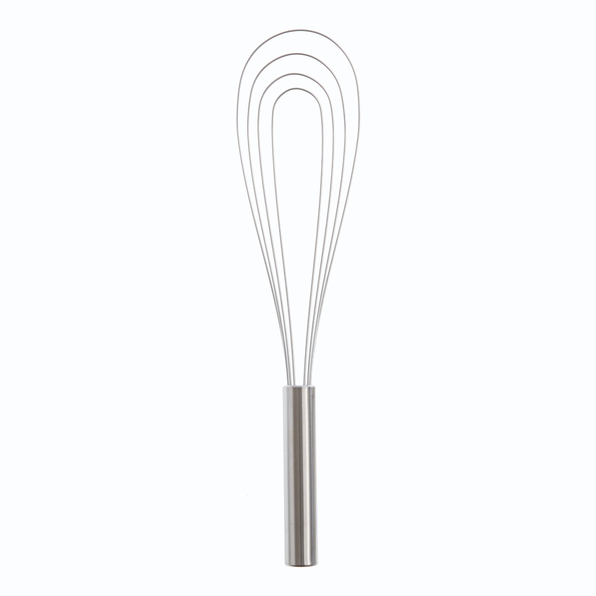 Stainless Steel Flat Whisk by World Market