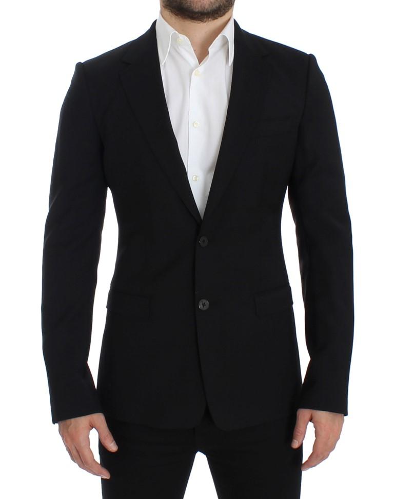 Dolce & Gabbana Men's wool slim fit Blazer Black SIG12302 - IT48 | M
