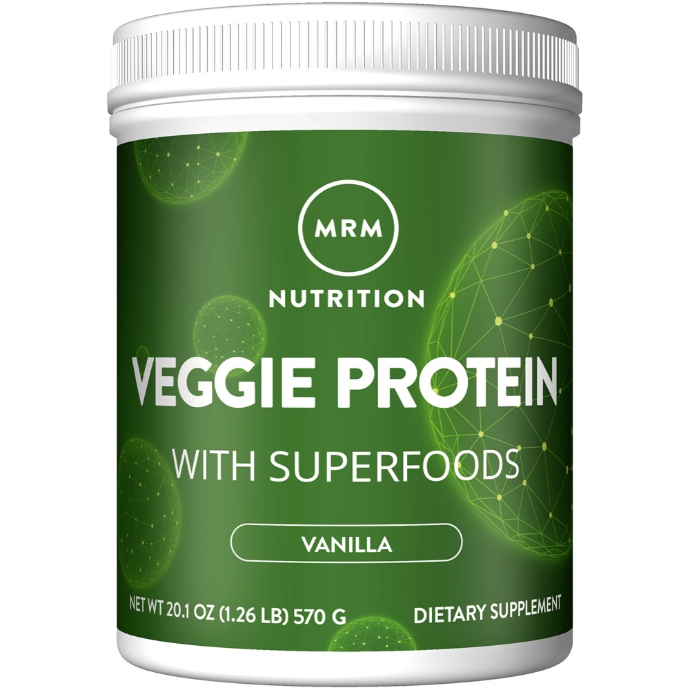MRM Nutrition - Veggie Protein Powder with Superfoods Vanilla - 20.1 oz.