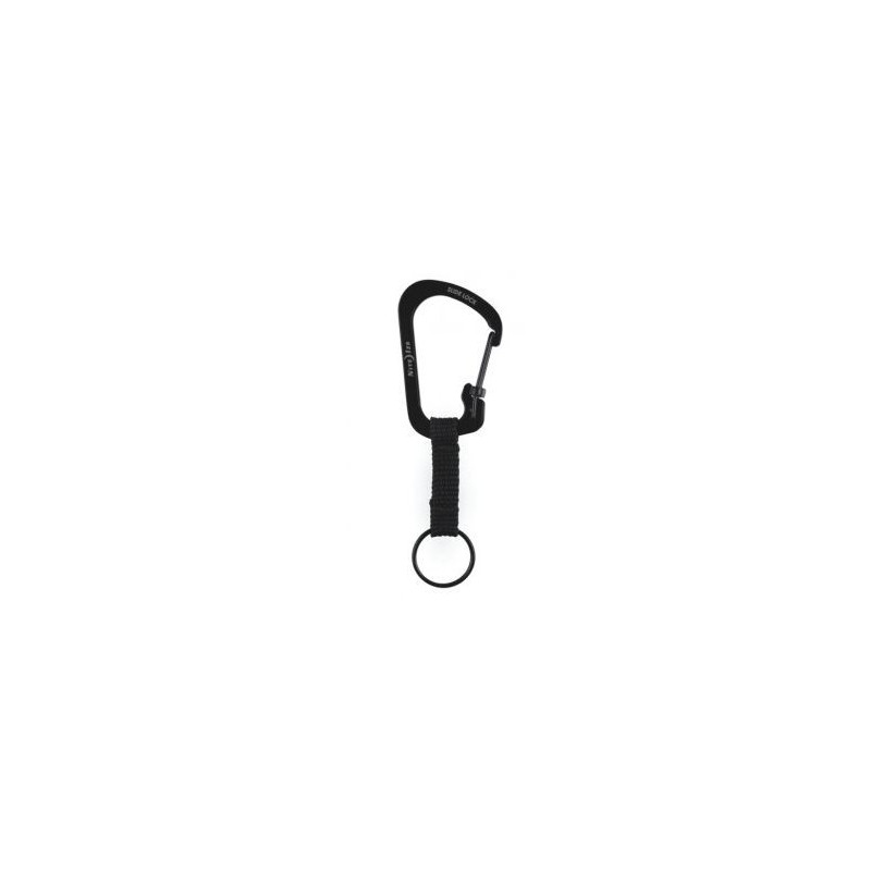 NiteIze SlideLock Key Ring -avaimenperä, musta