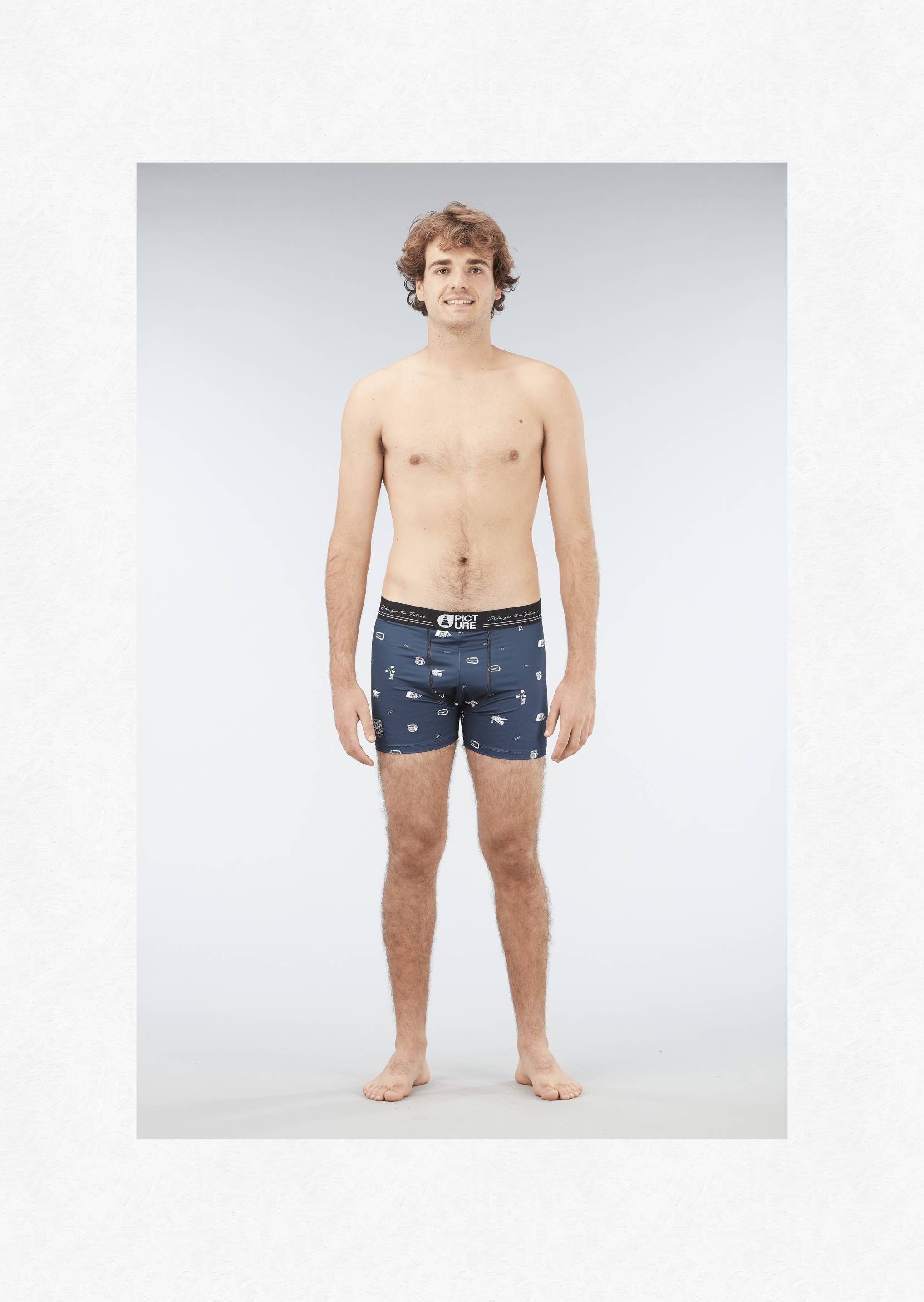Picture Organic Men's Underwear - Recycled Polyester, Pictos / S