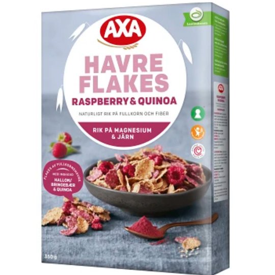 Kauramurot Vadelma Kvinoa 350g - 30% alennus