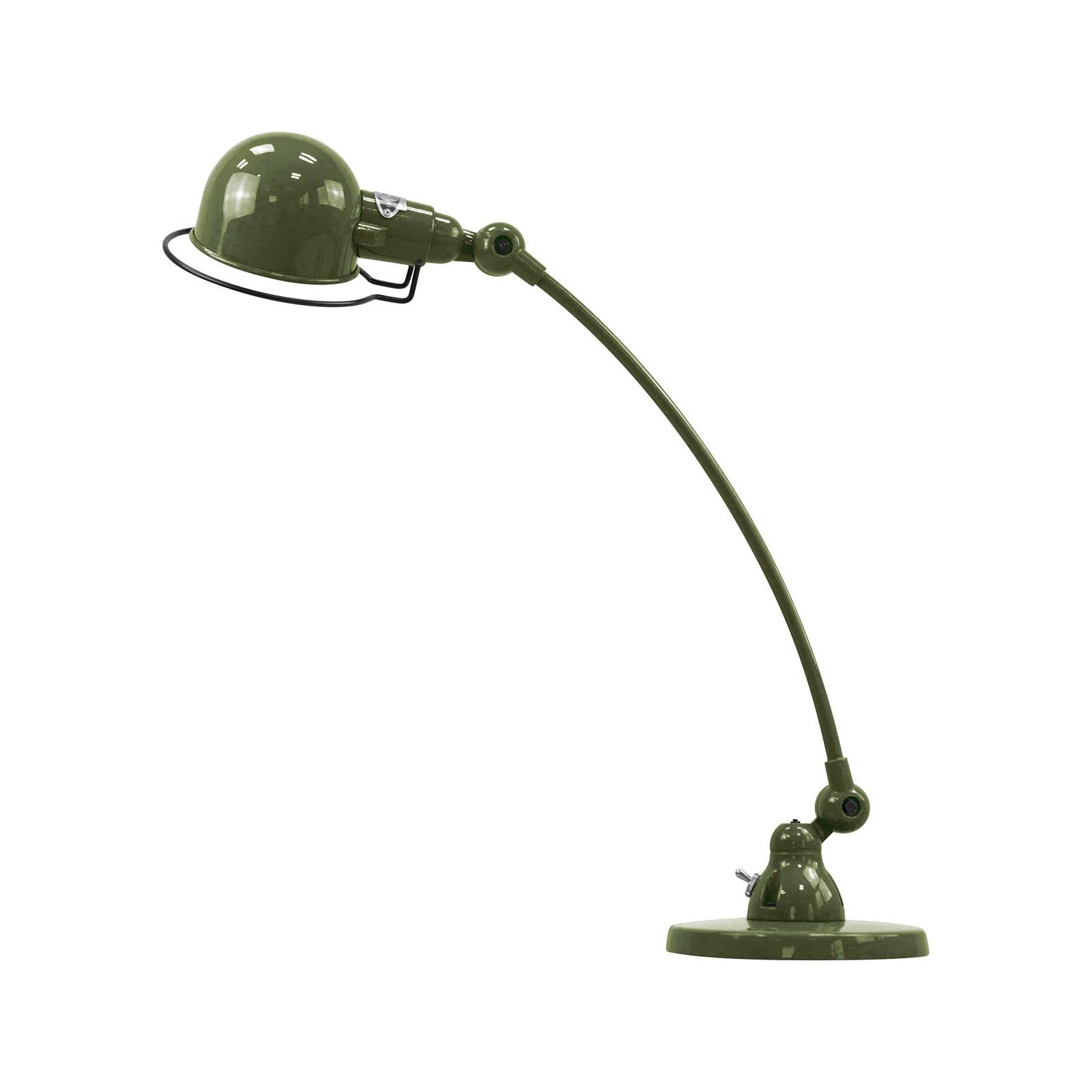 Jieldé Signal SIC400 -pöytälamppu, jalka, vihreä