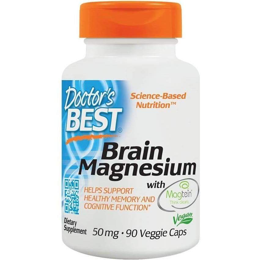Brain Magnesium with Magtein, 50mg - 90 vcaps