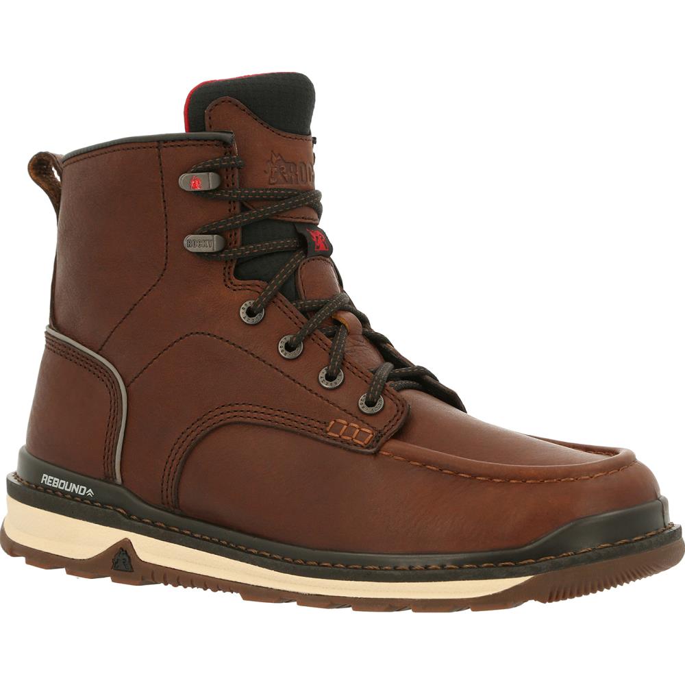 Rocky Size: 14 Medium Mens Brown No (Not Recommended For Wet Areas) Work Boots Rubber | RKK0338 M 140