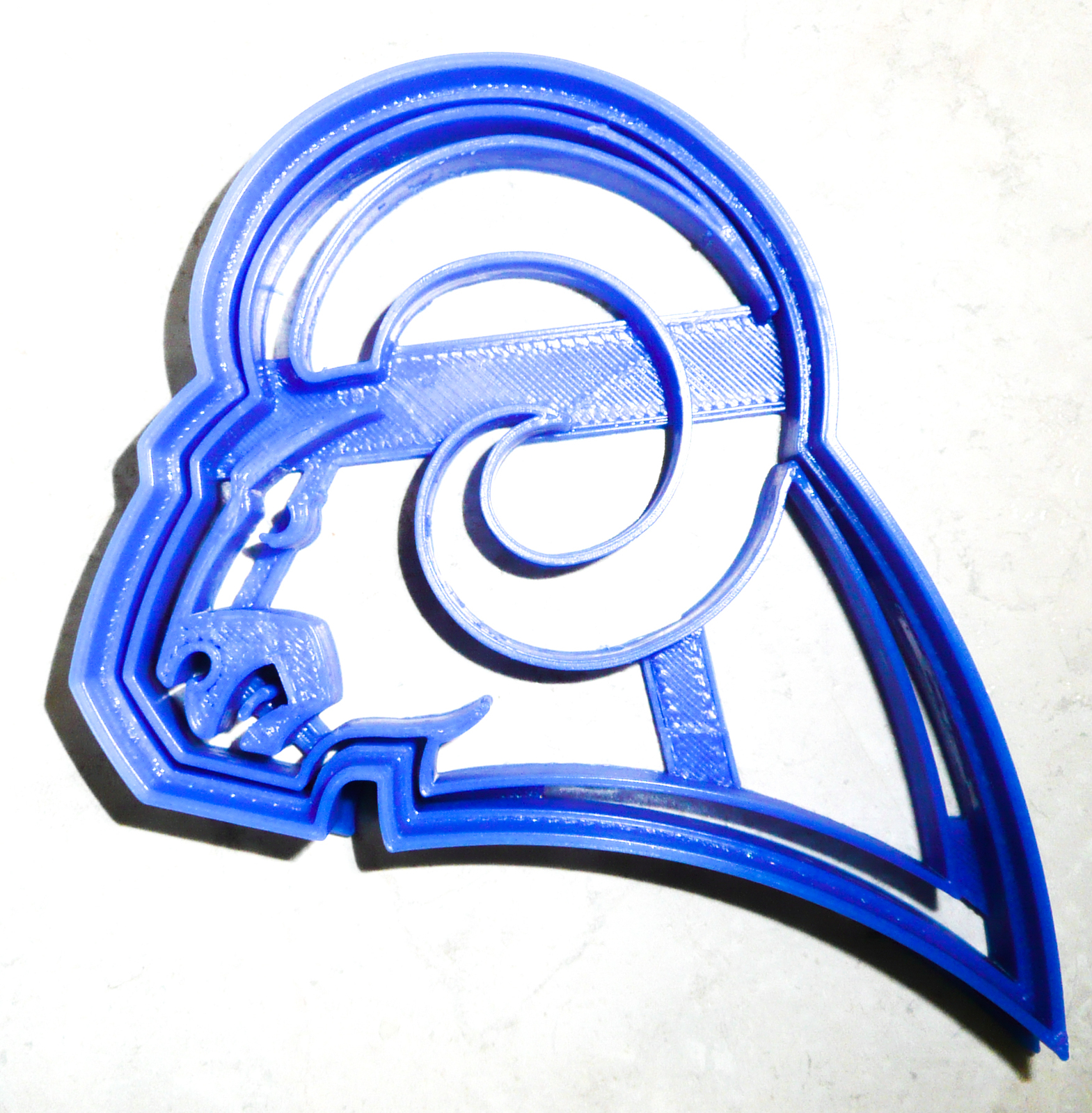 Los Angeles Rams NFL Football Sports Logo Cookie Cutter 3D Printed USA PR977