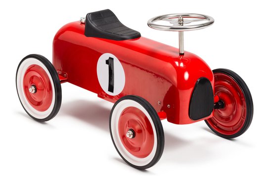 Mini Speeders Classic Gåbil, Rød