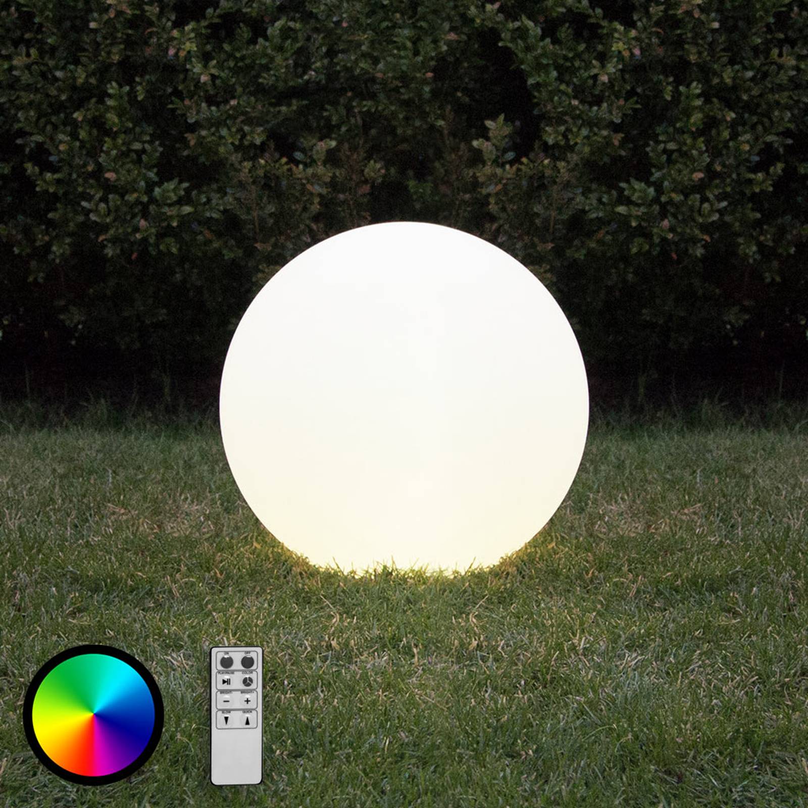 Twilights-LED-pallot kaukosäätimellä, 20cm