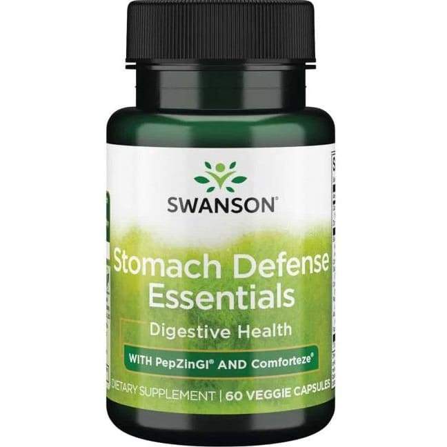 Stomach Defense Essentials with PepZinGI and Comforteze - 60 vcaps