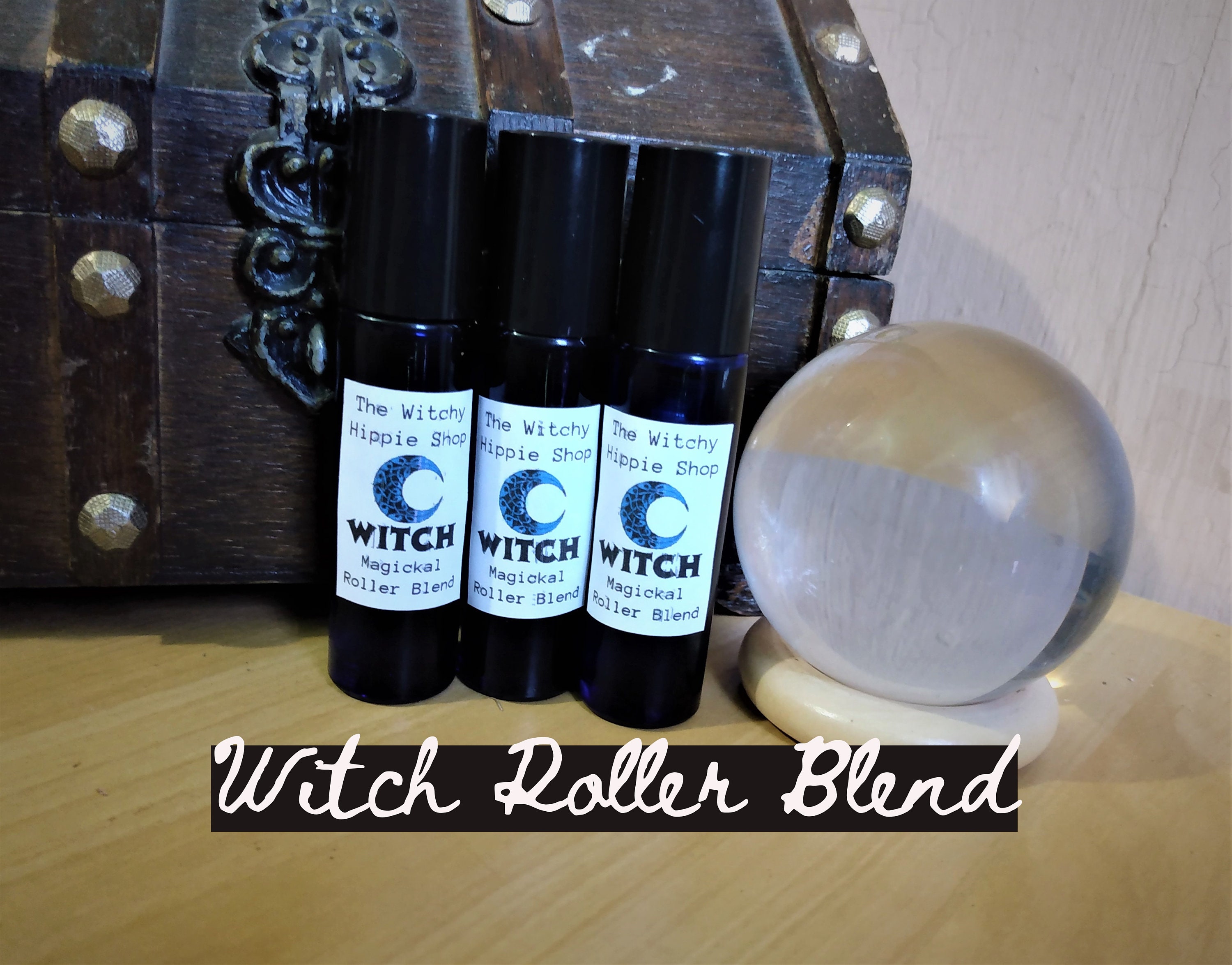 Witch Roller Blend/Roll On Perfume Natural Essential Oil Aromatherapy Wicca Pagan