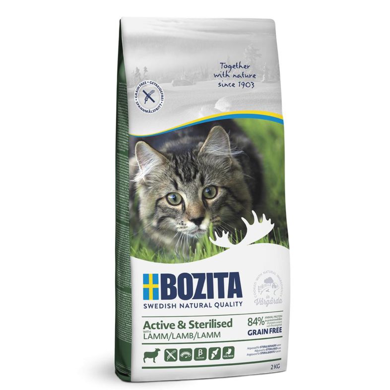 Bozita Active Sterilized Grain Free 2kg