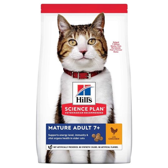 Hill's Science Plan Cat Mature Adult 7+ Chicken (1,5 kg)