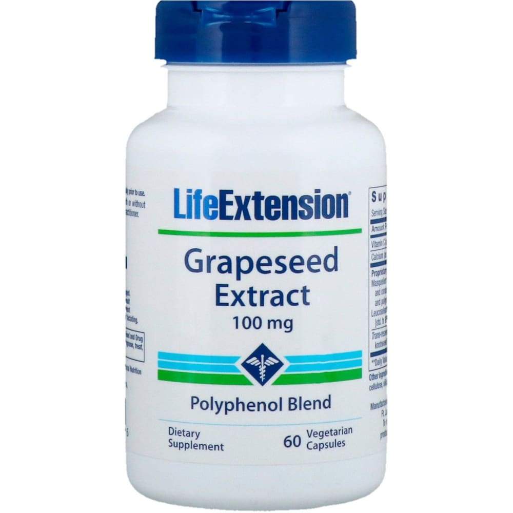 Grapeseed Extract, 100mg - 60 vcaps