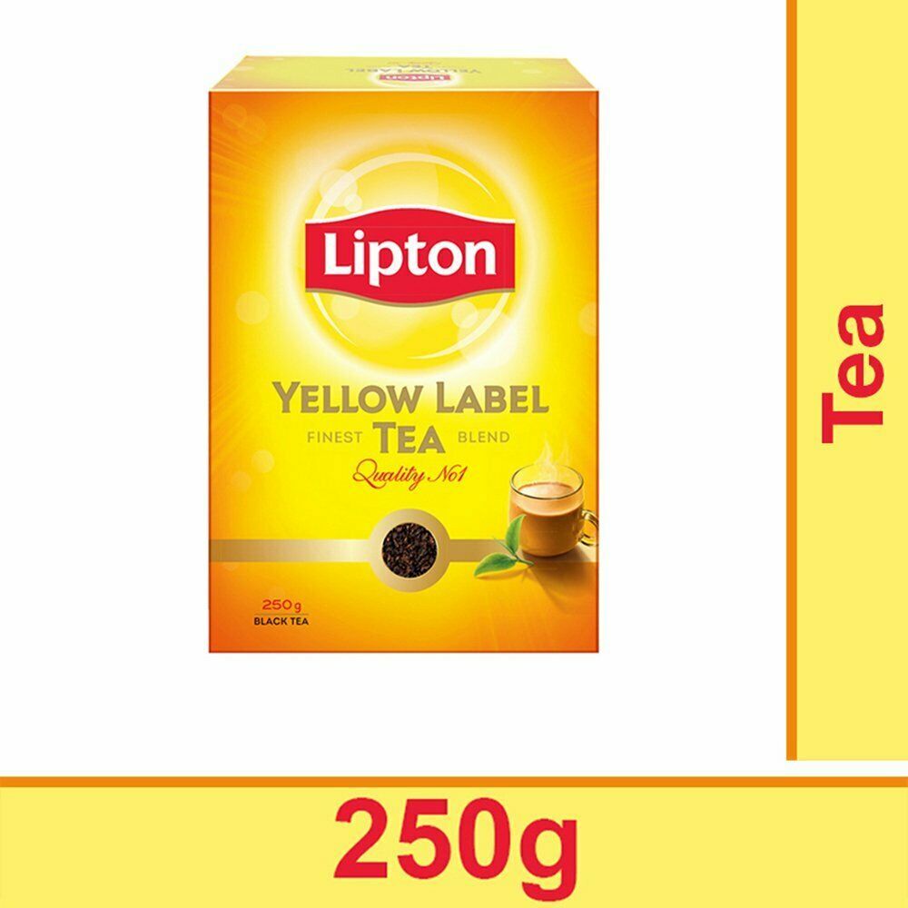 Lipton Yellow Label Leaf Carton, 250 gm