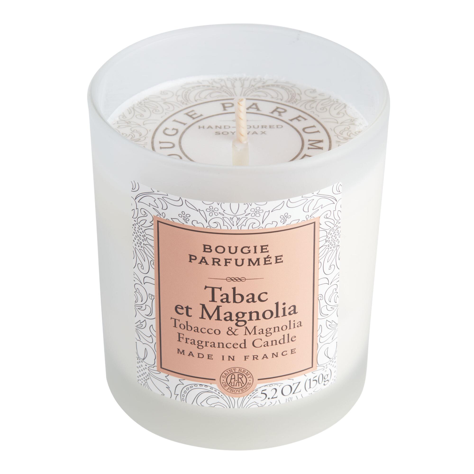 Tobacco & Magnolia Bougie Parfumee Scented Candle by World Market