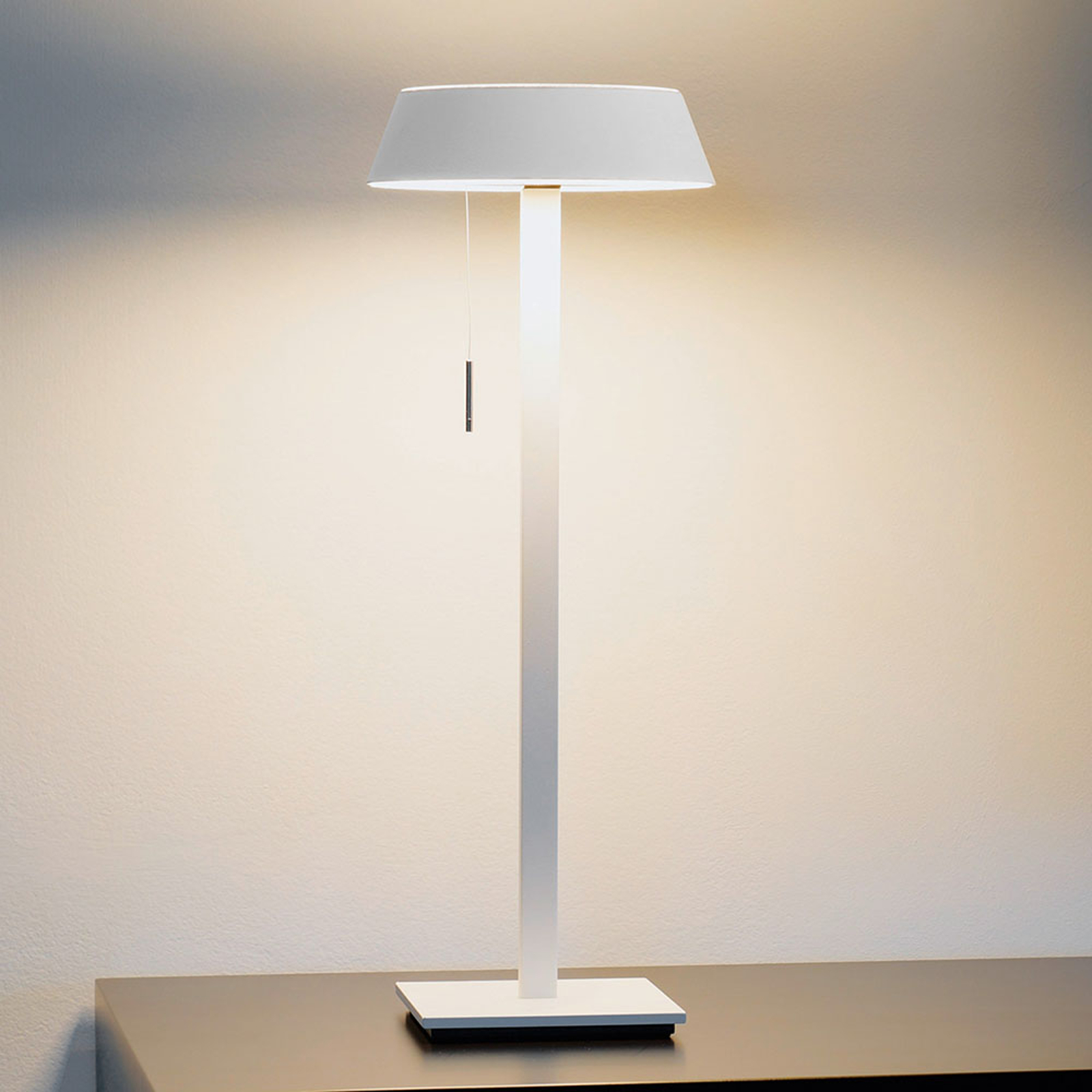 OLIGO Glance LED-pöytälamppu, matta valkoinen