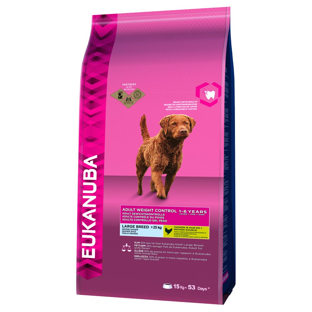 Eukanuba Large Breed Adult - Weight Control - 15kg