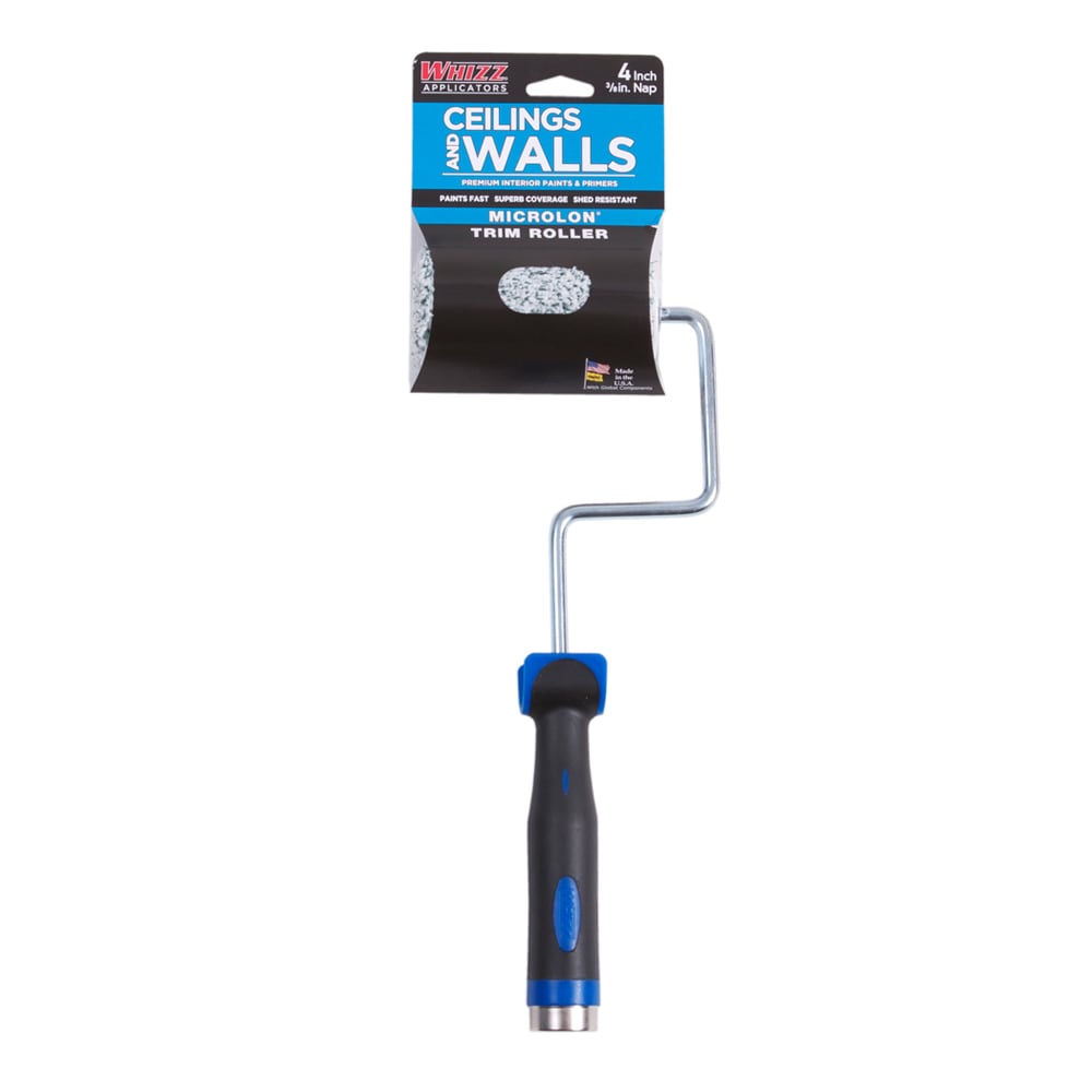 WHIZZ 4-in x 3/8-in MICROLON Ceilings and Walls Synthetic Blend Mini Paint Roller | 96570