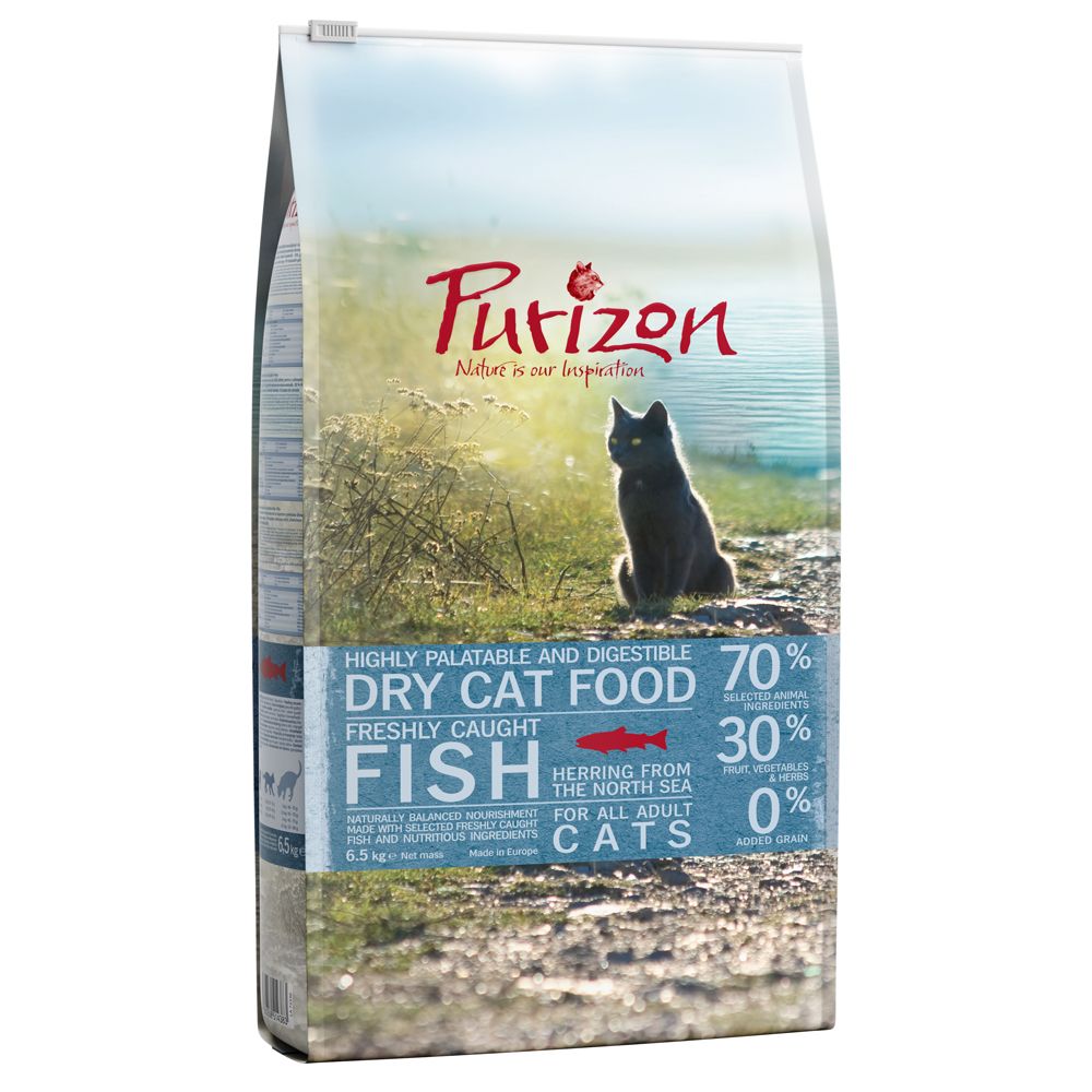 Purizon Adult Grain-Free Fish - Economy Pack: 2 x 6.5kg
