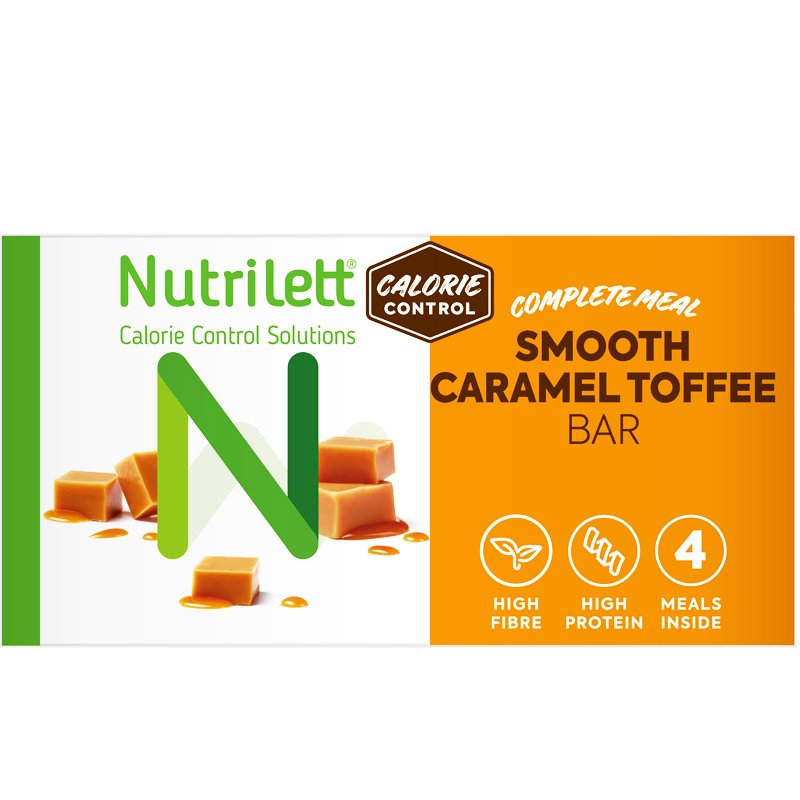 Måltidsersättningsbars Smooth Caramel 4-pack - 30% rabatt